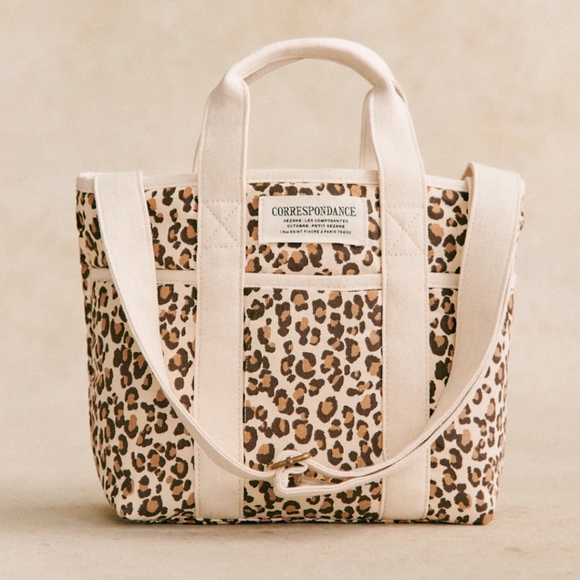 Sezane Canvas Tote Bag and Socks - Picture 2 of 7